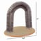 Pet Adobe Self-Grooming Cat Arch with Bristle Ring Brush and Base Groomer, Controlling Healthy Fur and Claws 560876JBM - alternate 2